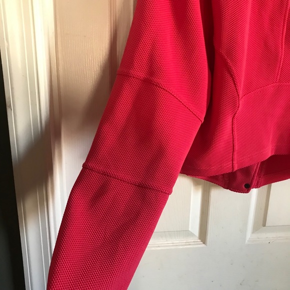 COPY - Torrid pink waffle-textured motor jacket size 2X - Picture 7 of 10